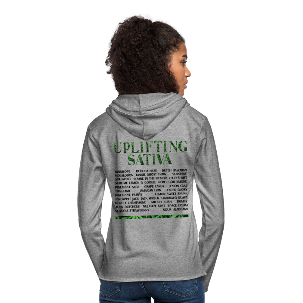 Unisex Lightweight Terry Hoodie - heather gray