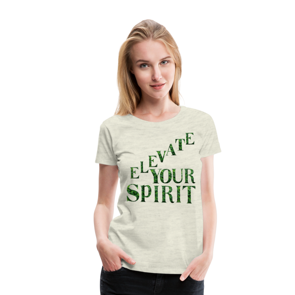 Women’s Premium T-Shirt - heather oatmeal