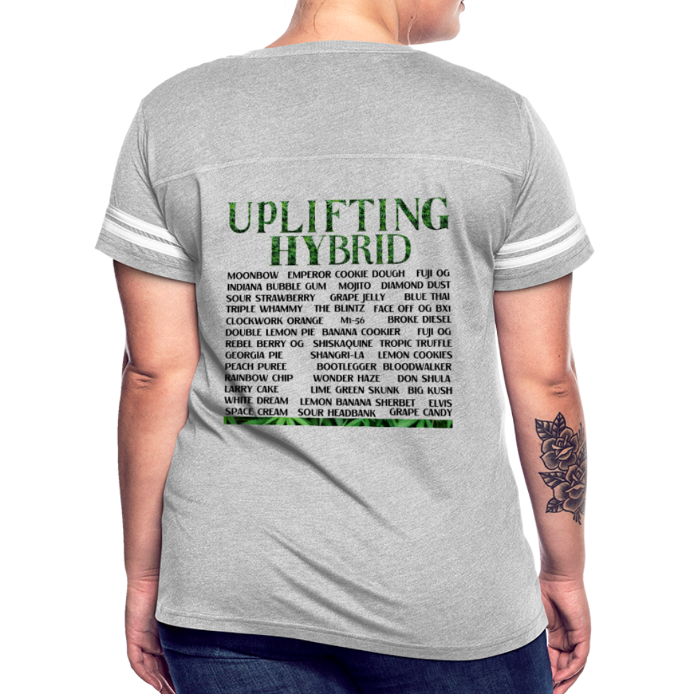 Women’s Vintage Sport T-Shirt - heather gray/white