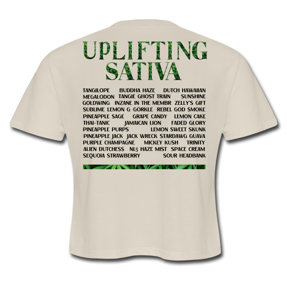 Women's Cropped T-Shirt - dust