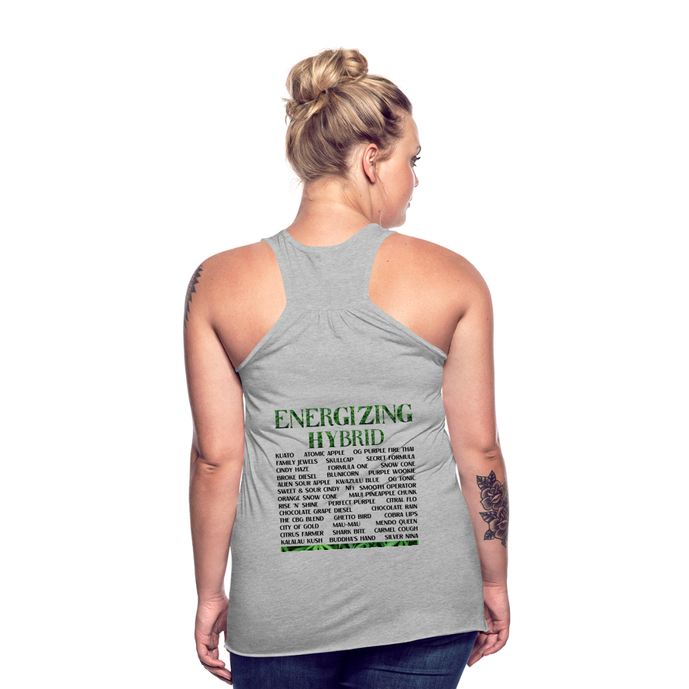 Women's Flowy Tank Top by Bella - heather gray