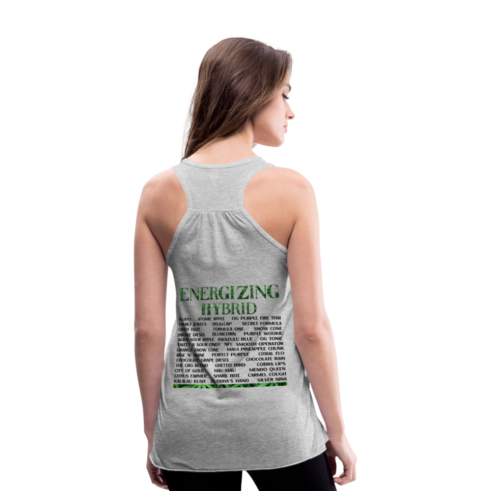 Women's Flowy Tank Top by Bella - heather gray