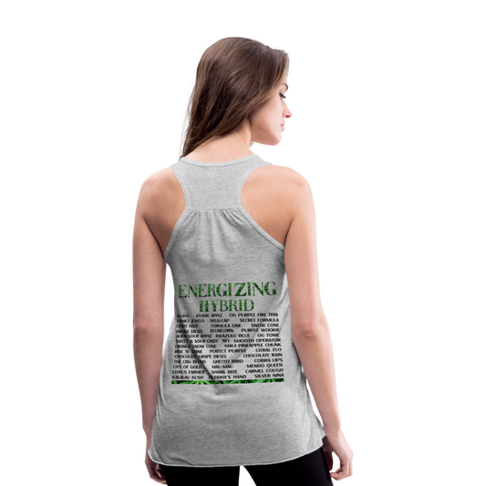 Women's Flowy Tank Top by Bella - heather gray