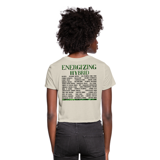 Women's Cropped T-Shirt - dust
