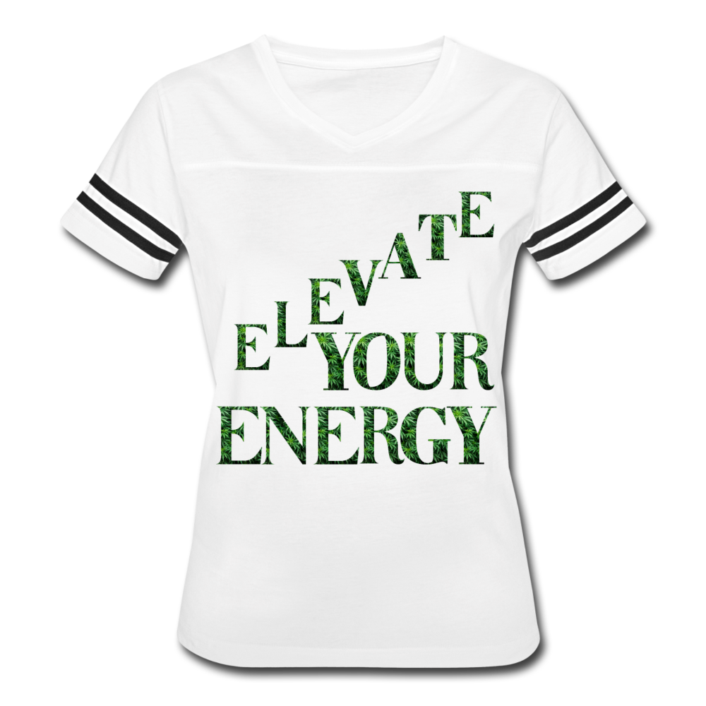 Women’s Vintage Sport T-Shirt - white/black