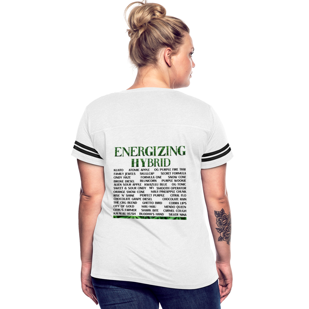 Women’s Vintage Sport T-Shirt - white/black