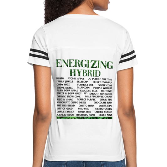 Women’s Vintage Sport T-Shirt - white/black