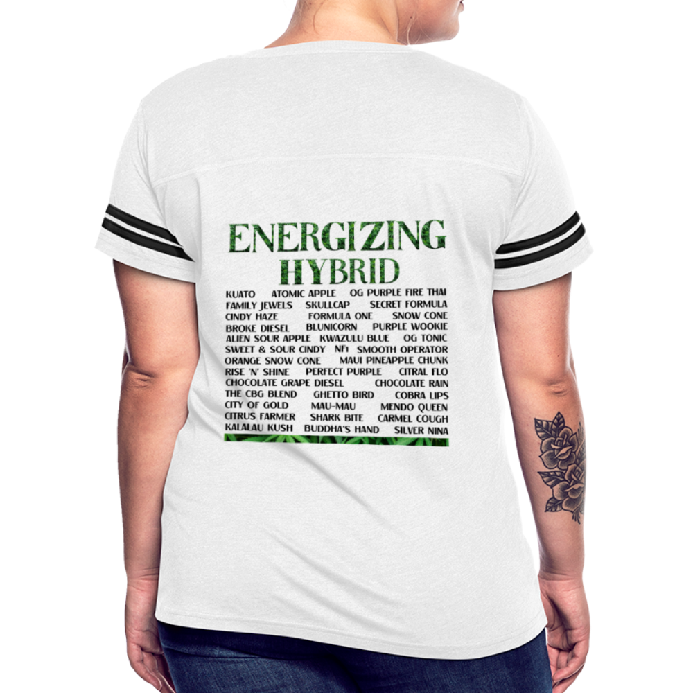 Women’s Vintage Sport T-Shirt - white/black