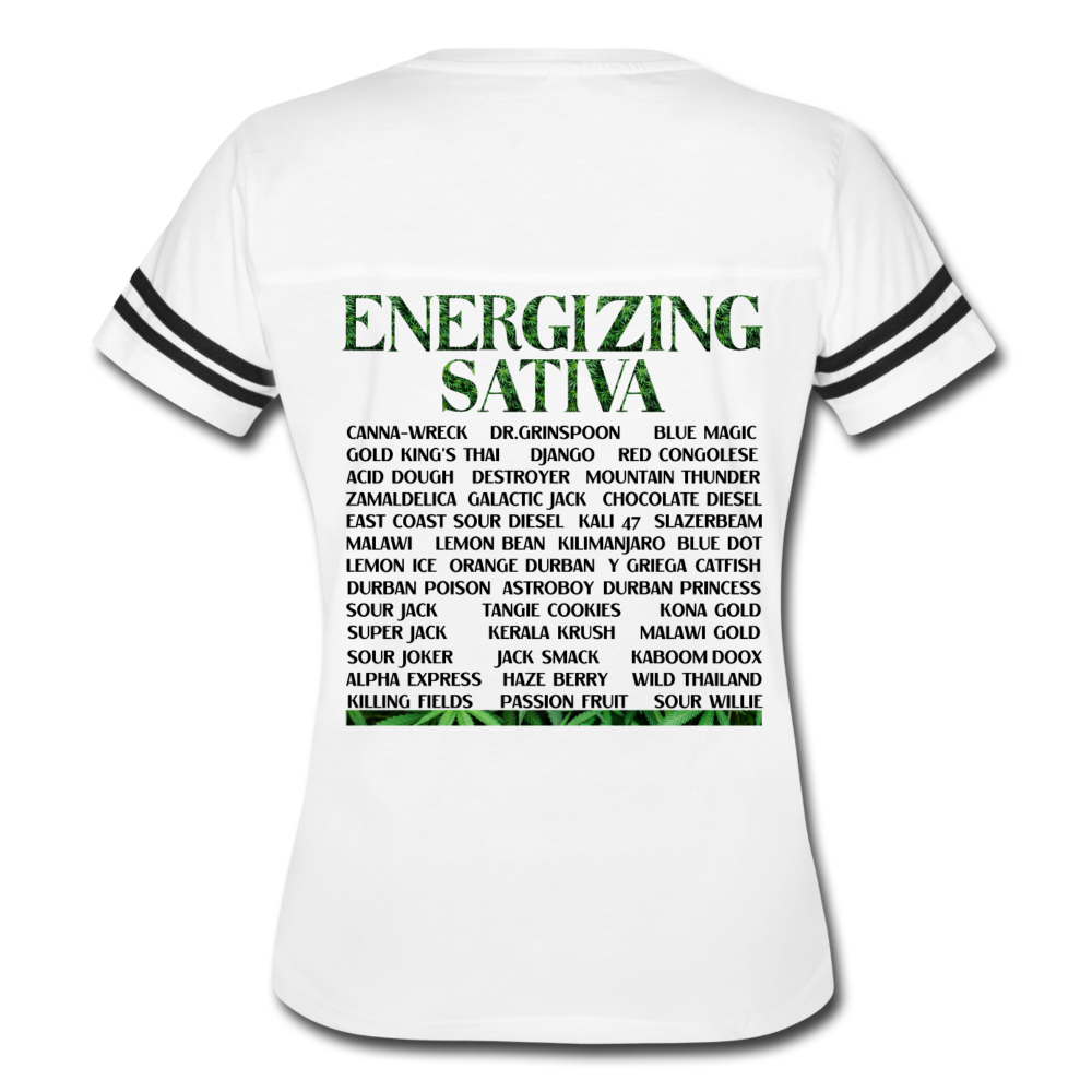 Women’s Vintage Sport T-Shirt - white/black