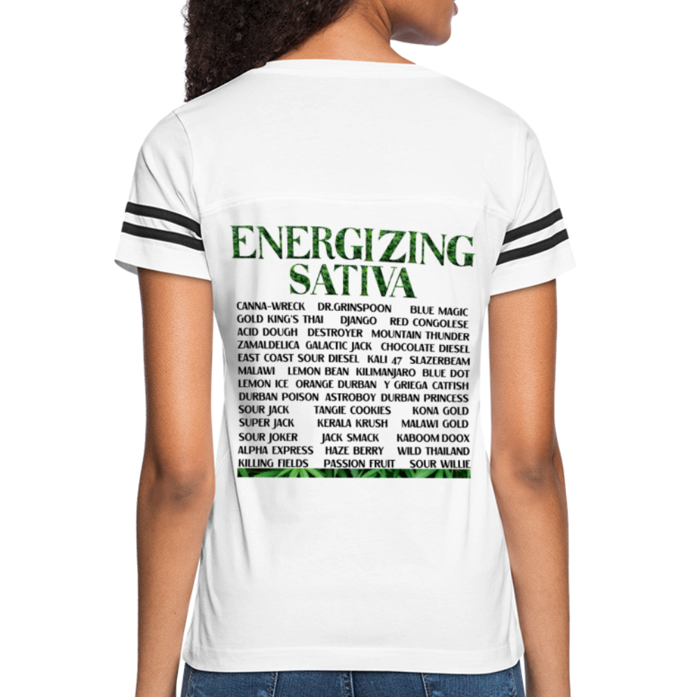 Women’s Vintage Sport T-Shirt - white/black