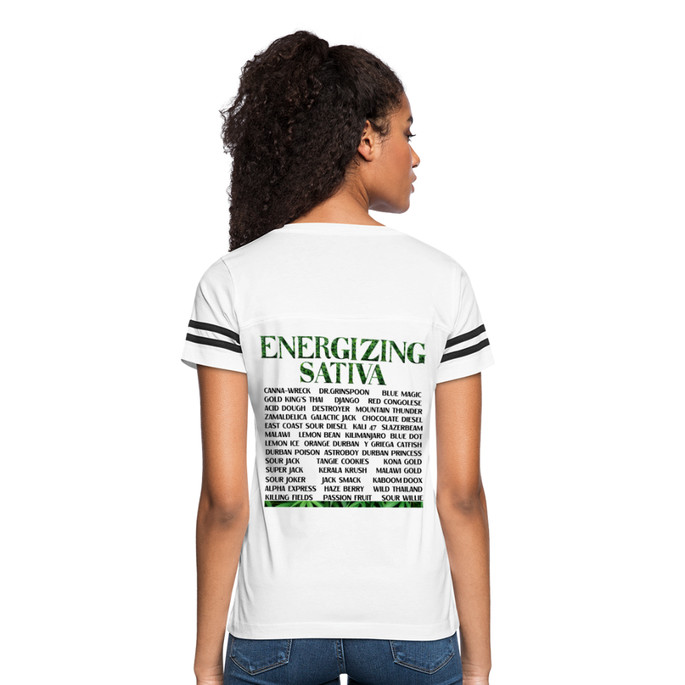 Women’s Vintage Sport T-Shirt - white/black