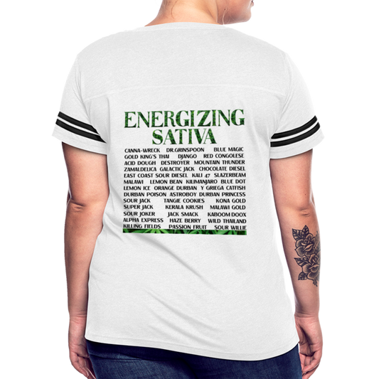 Women’s Vintage Sport T-Shirt - white/black