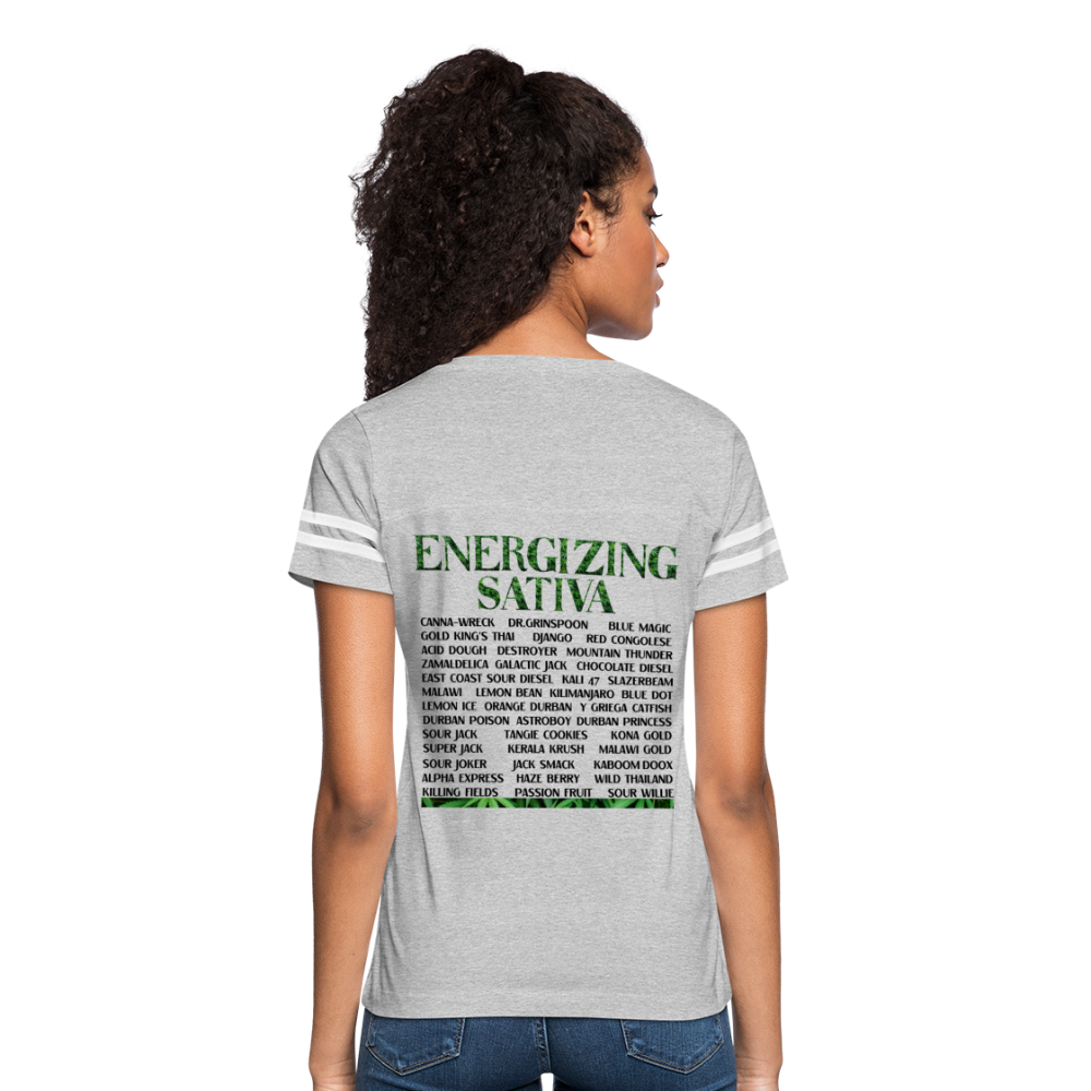 Women’s Vintage Sport T-Shirt - heather gray/white