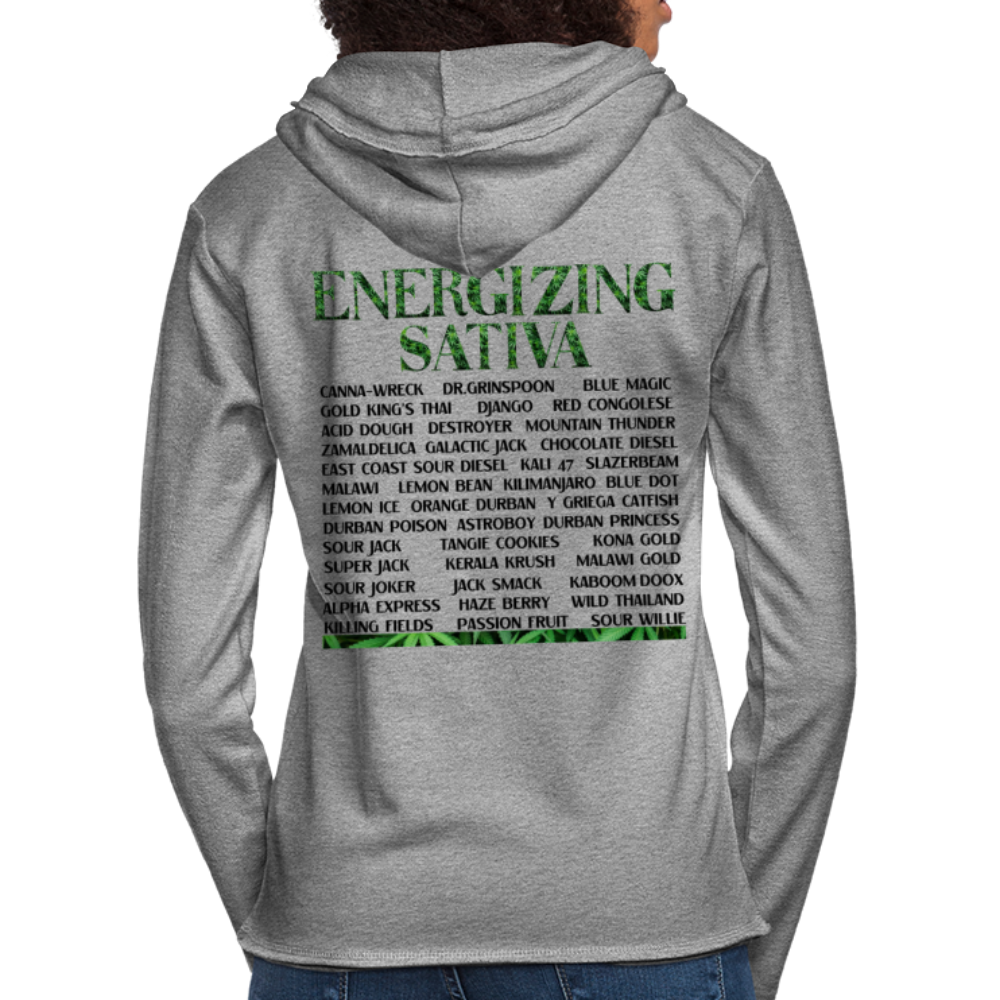 Unisex Lightweight Terry Hoodie - heather gray