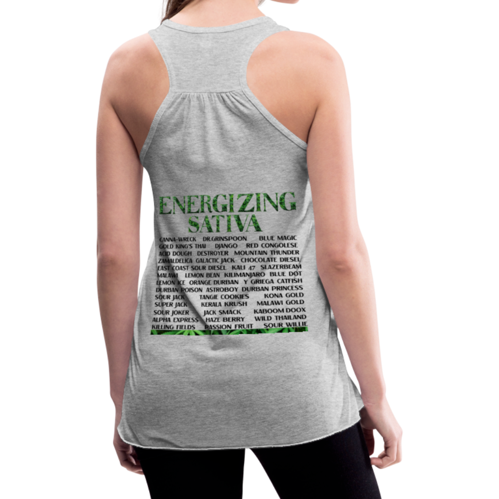 Women's Flowy Tank Top by Bella - heather gray