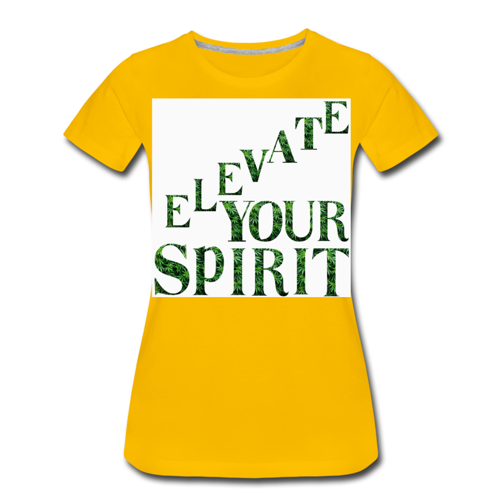 Women’s Premium T-Shirt - sun yellow
