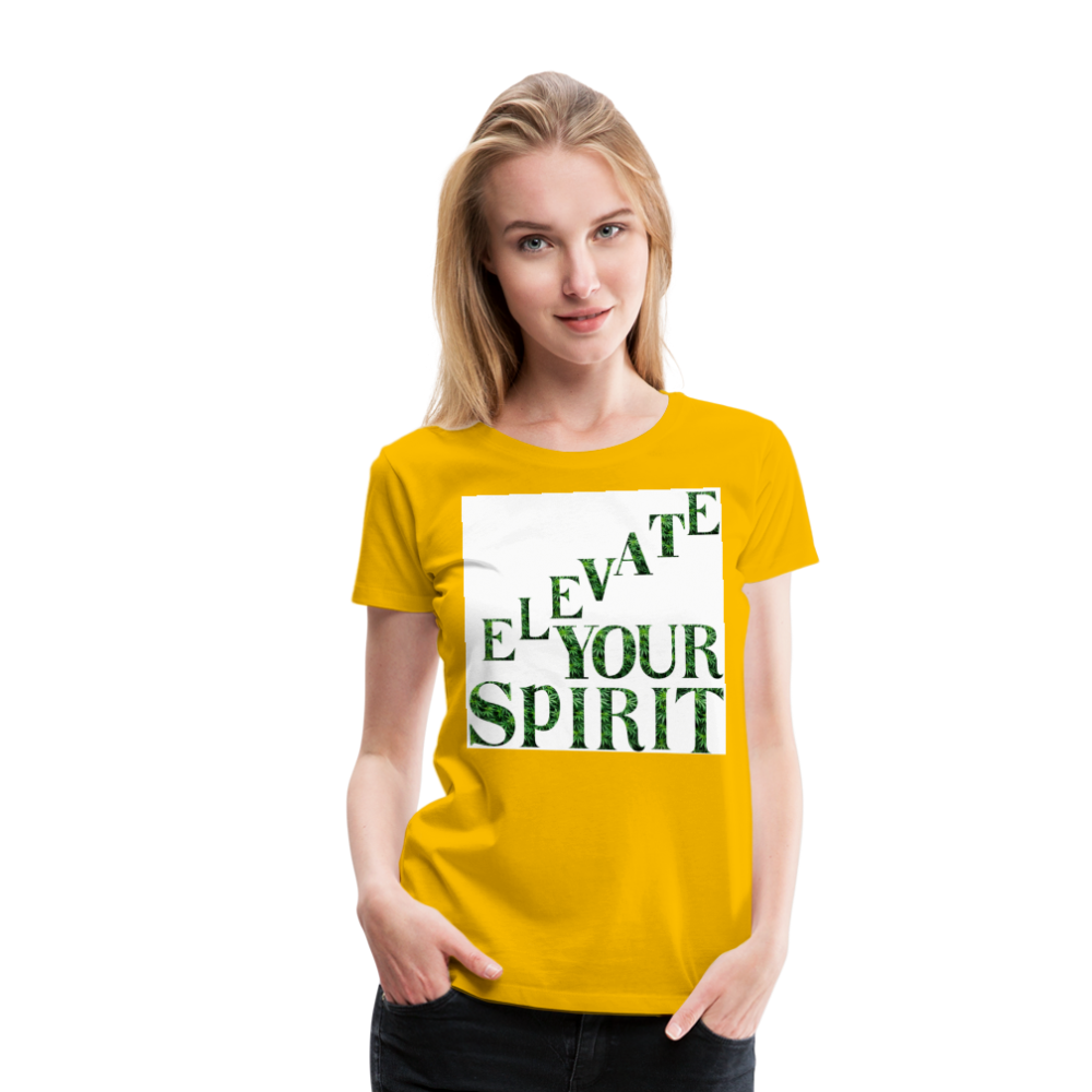 Women’s Premium T-Shirt - sun yellow