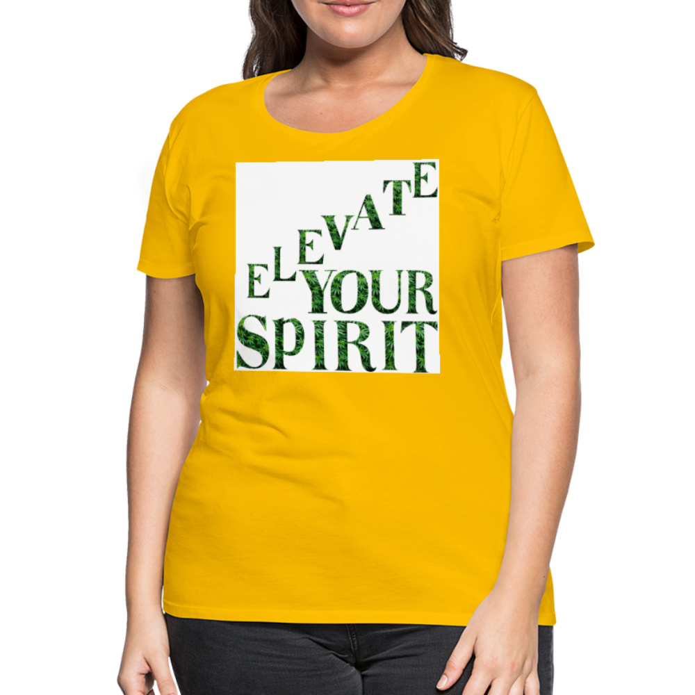 Women’s Premium T-Shirt - sun yellow
