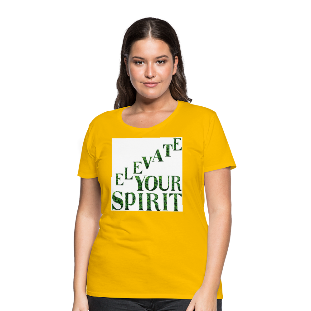 Women’s Premium T-Shirt - sun yellow