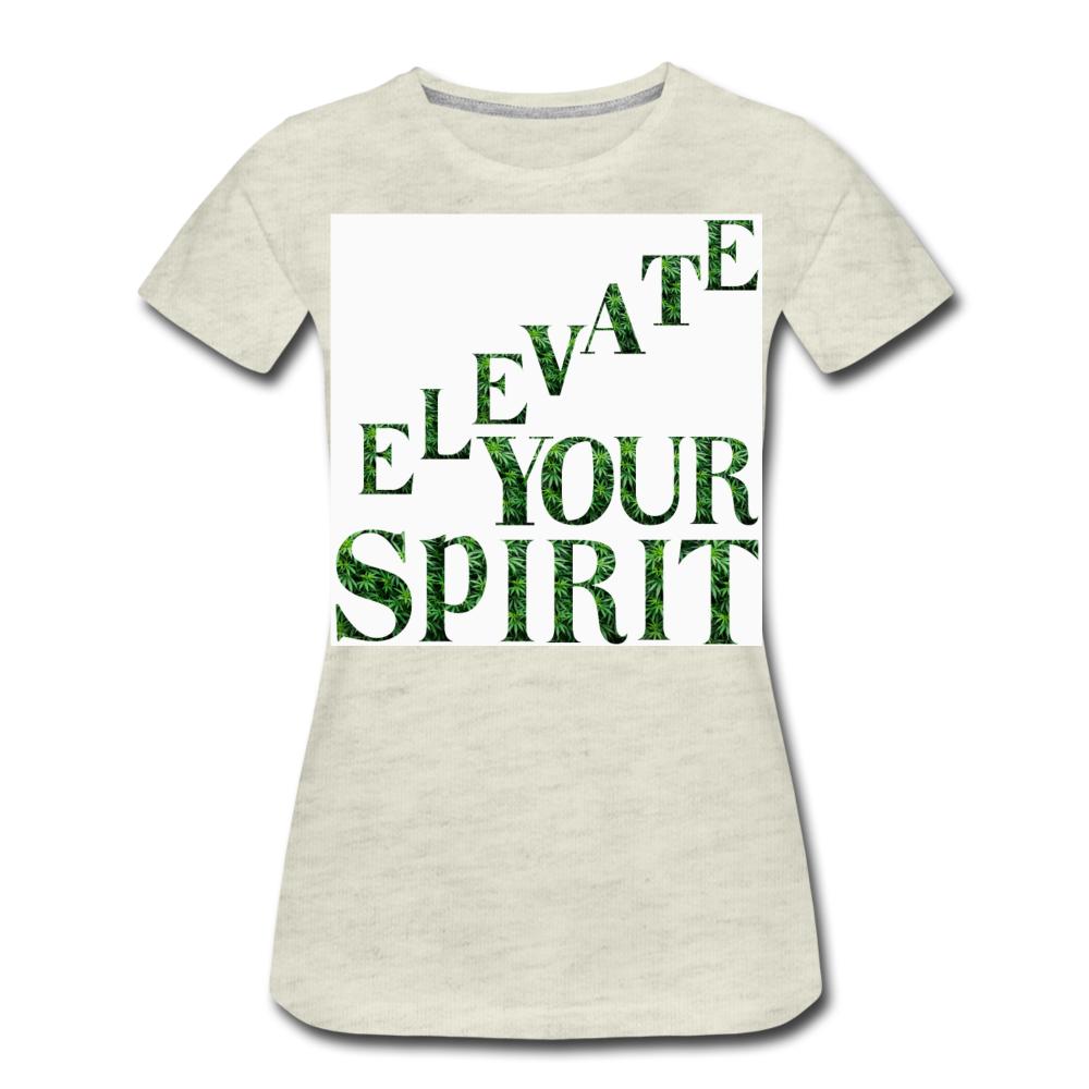 Women’s Premium T-Shirt - heather oatmeal