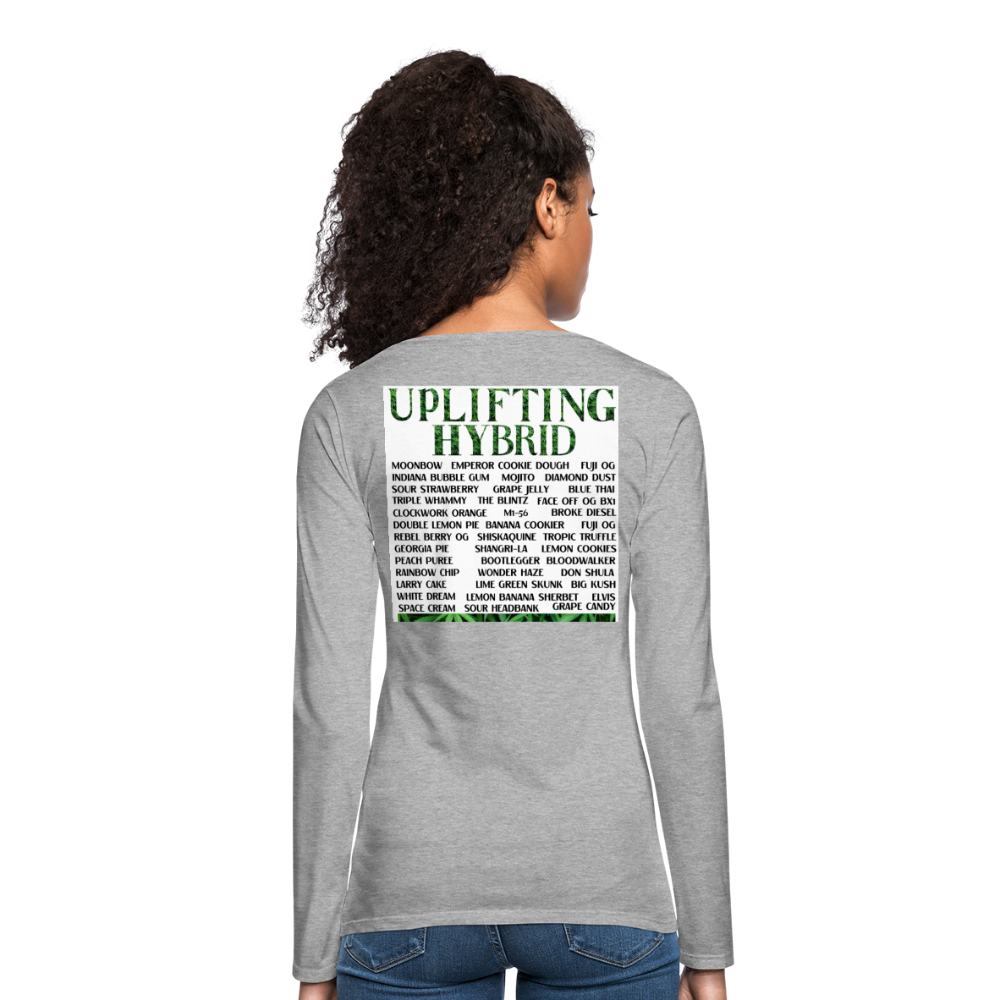 Women's Premium Long Sleeve T-Shirt - heather gray