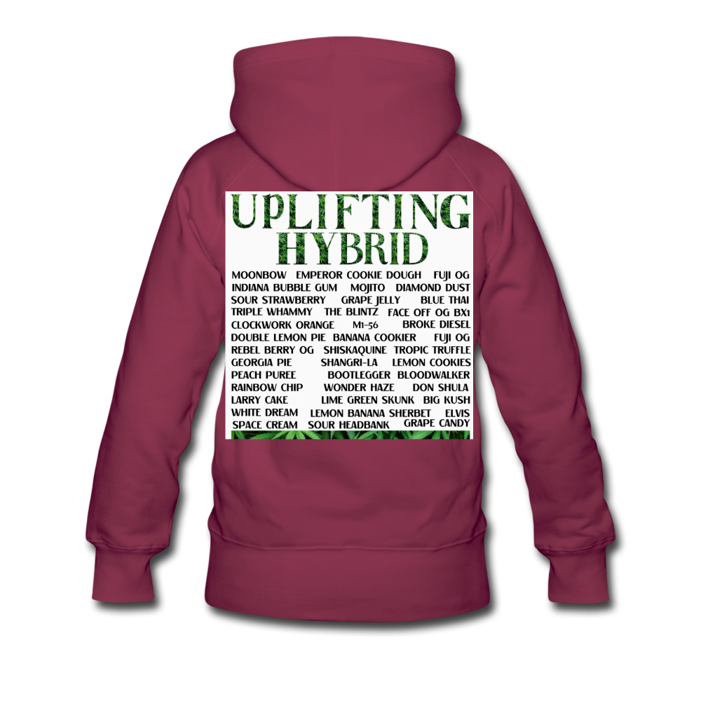 Women’s Premium Hoodie - burgundy