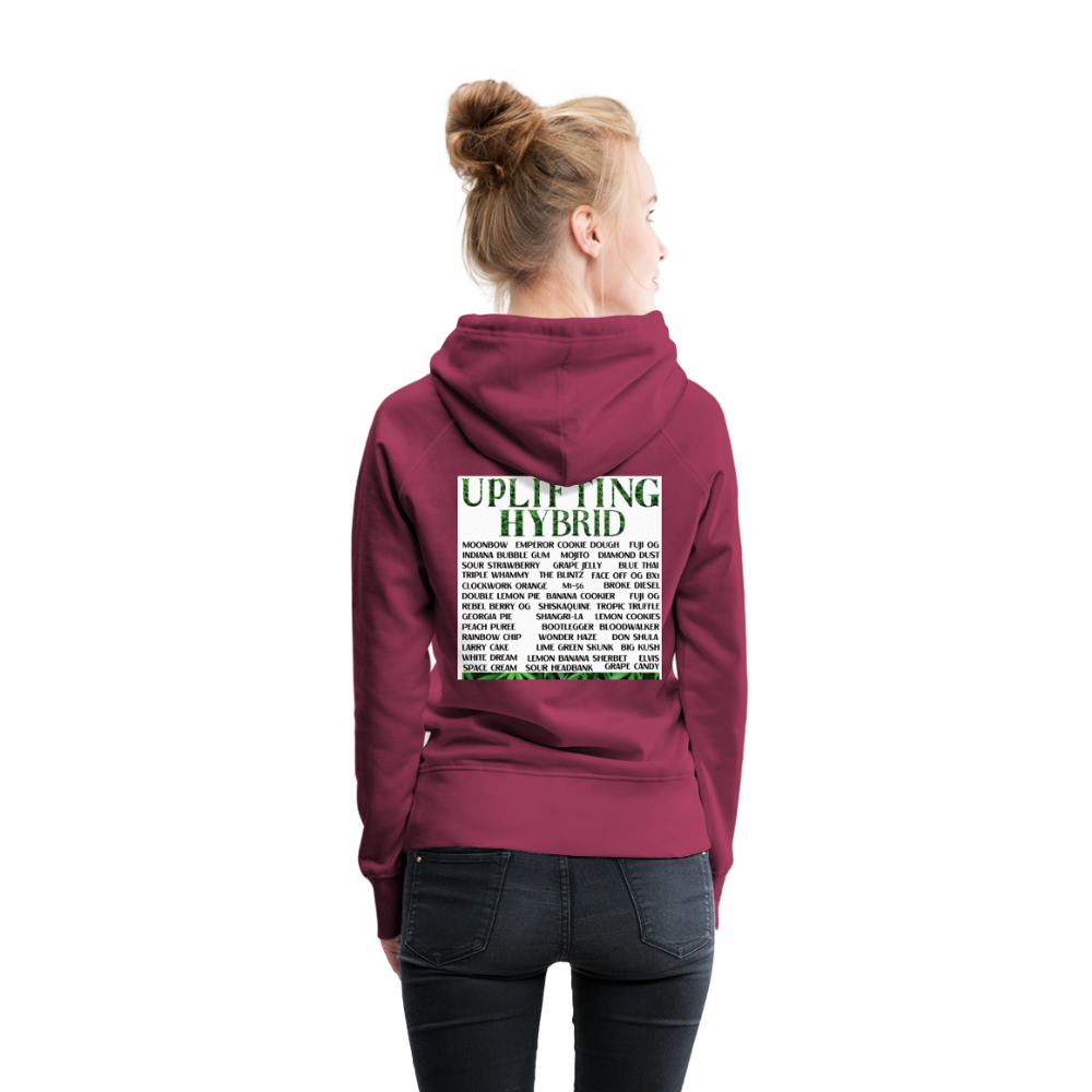 Women’s Premium Hoodie - burgundy
