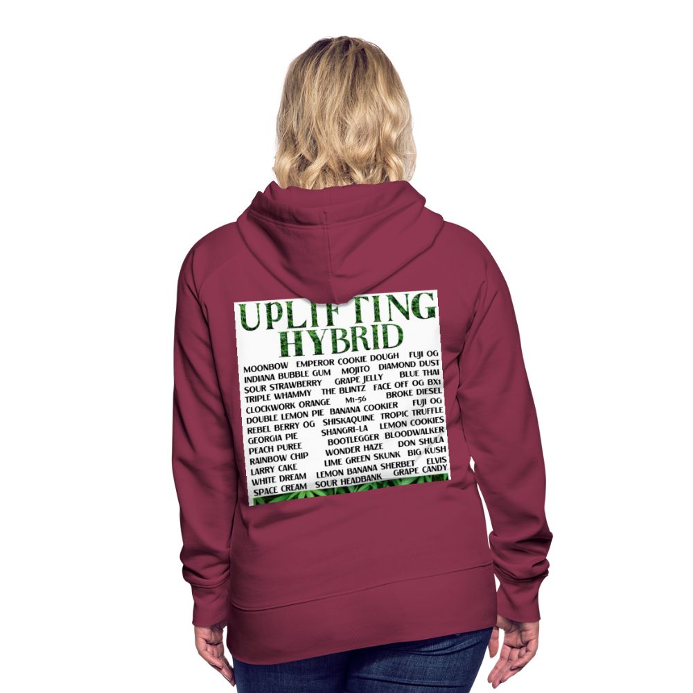 Women’s Premium Hoodie - burgundy