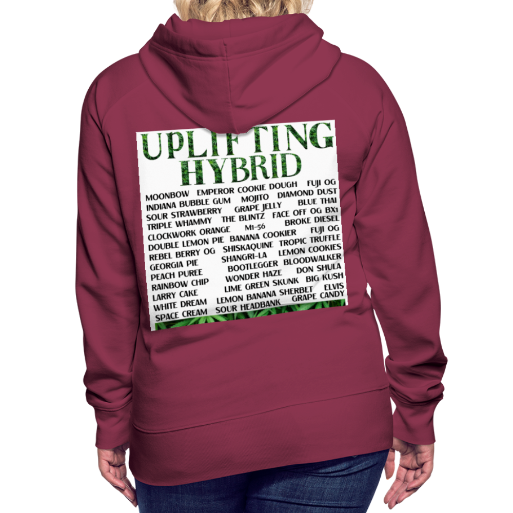 Women’s Premium Hoodie - burgundy
