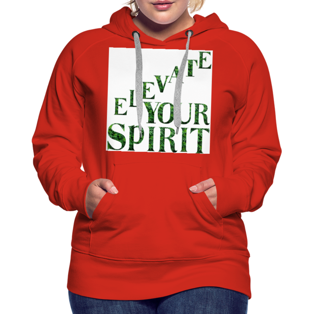Women’s Premium Hoodie - red