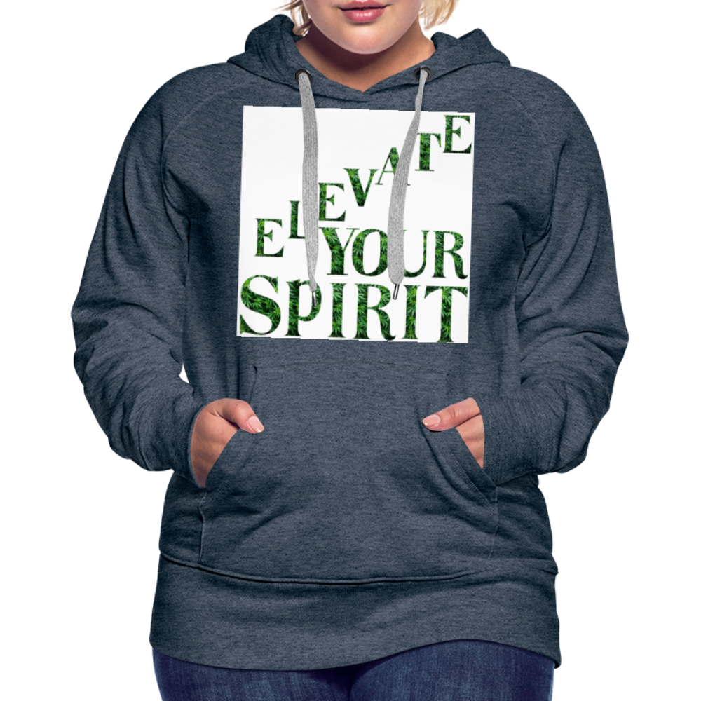 Women’s Premium Hoodie - heather denim