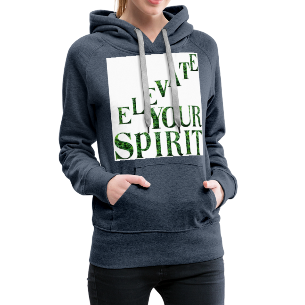 Women’s Premium Hoodie - heather denim