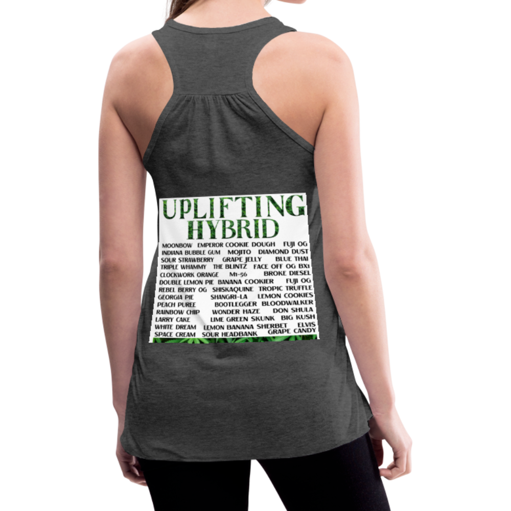 Women's Flowy Tank Top by Bella - deep heather