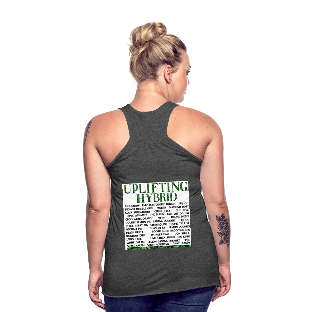 Women's Flowy Tank Top by Bella - deep heather