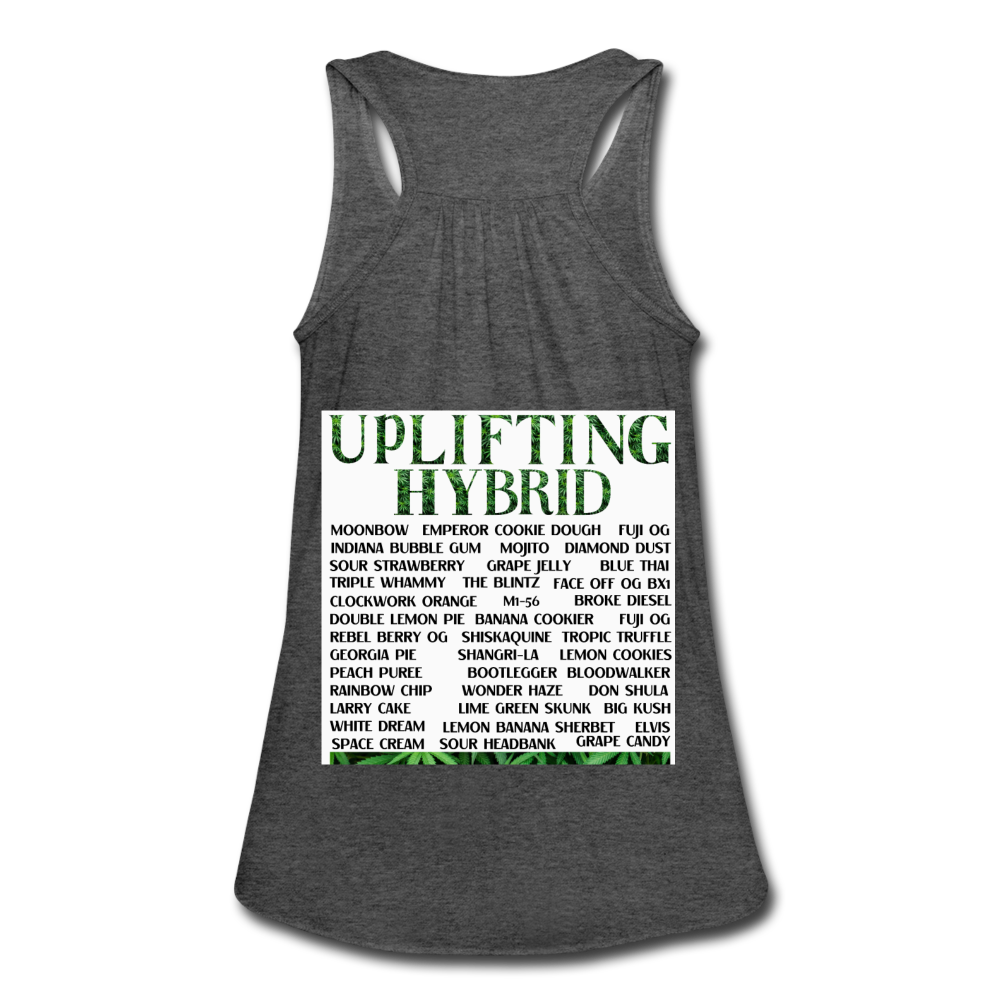 Women's Flowy Tank Top by Bella - deep heather