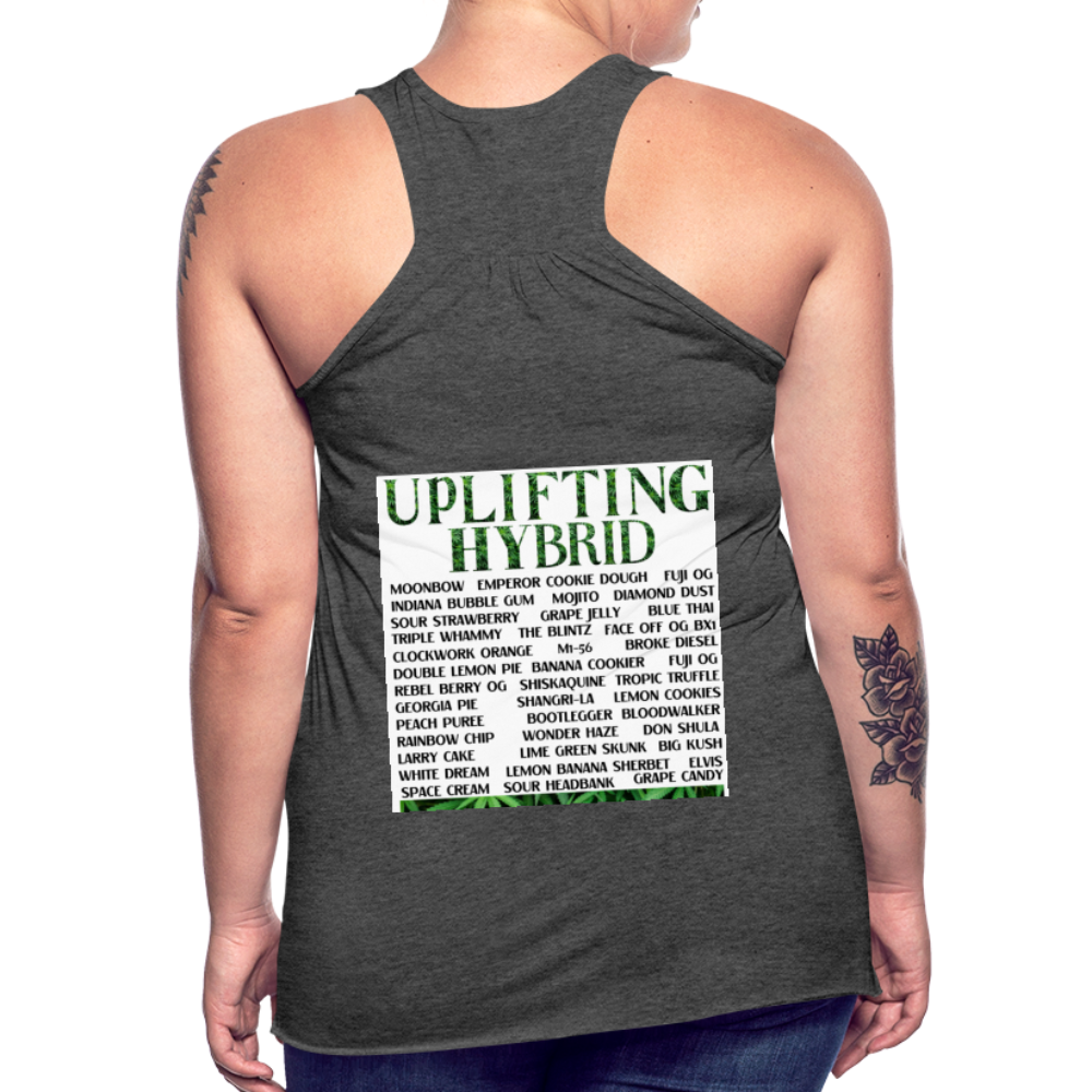 Women's Flowy Tank Top by Bella - deep heather