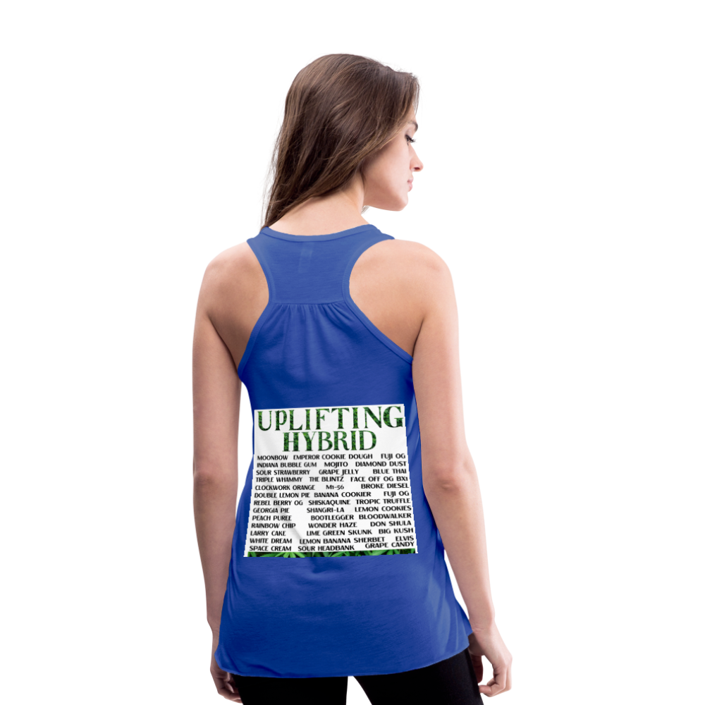 Women's Flowy Tank Top by Bella - royal blue