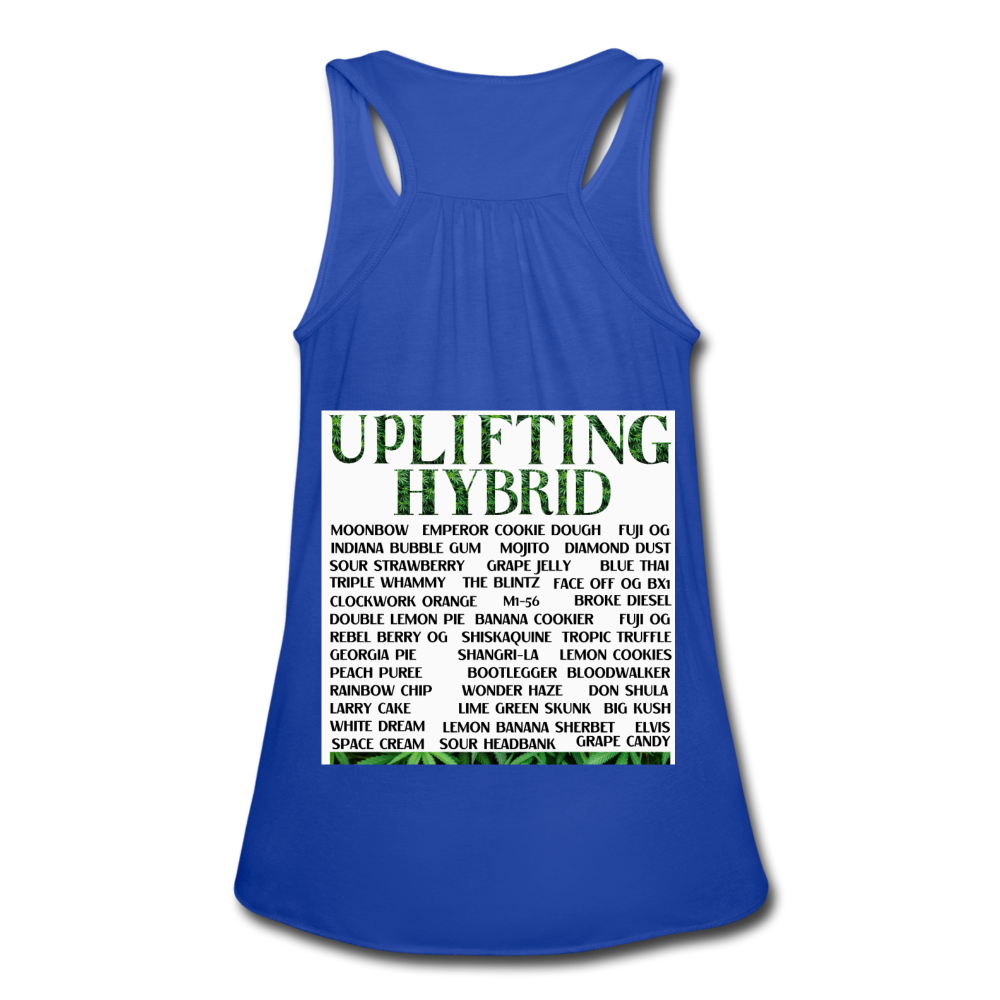 Women's Flowy Tank Top by Bella - royal blue