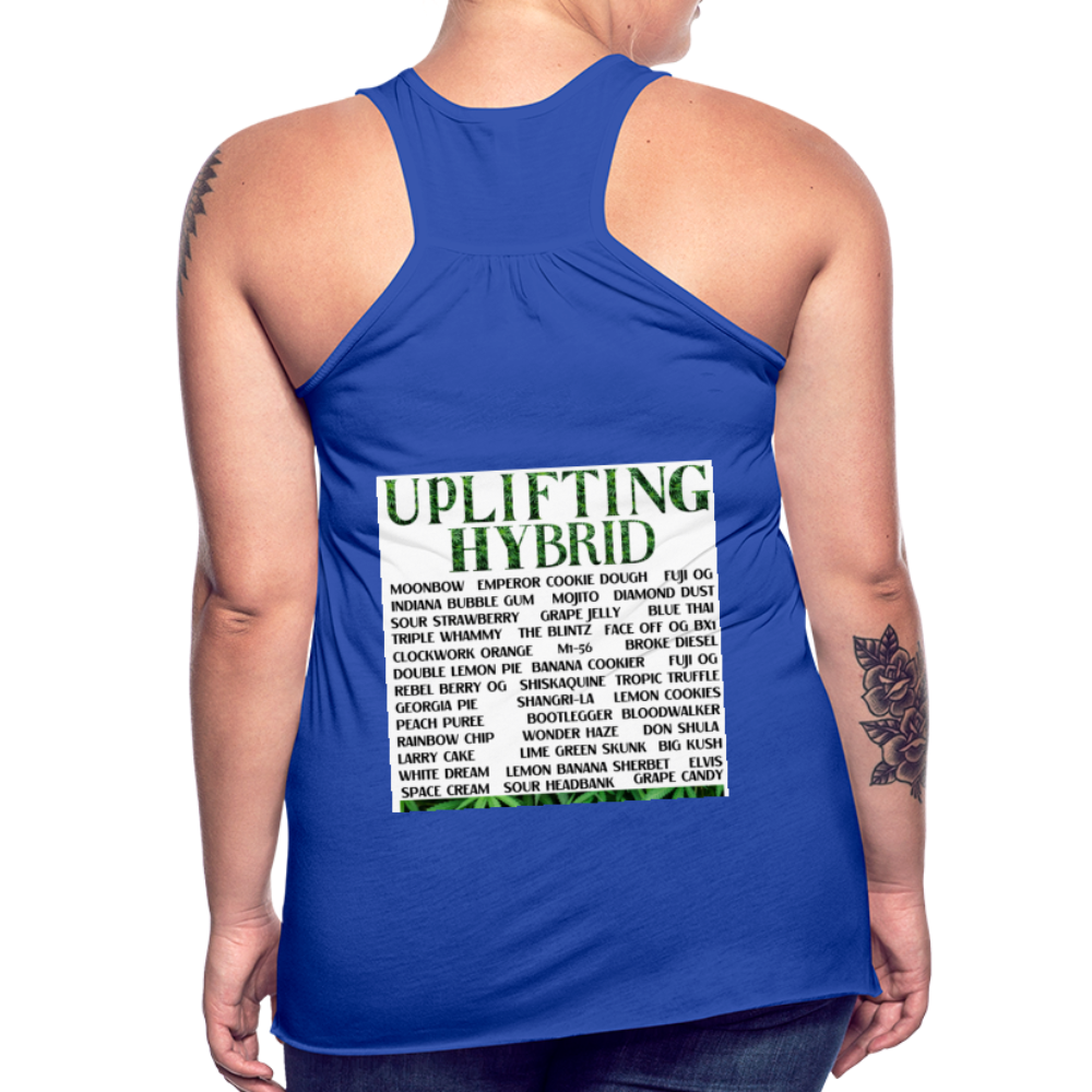 Women's Flowy Tank Top by Bella - royal blue