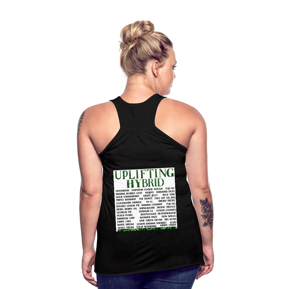 Women's Flowy Tank Top by Bella - black