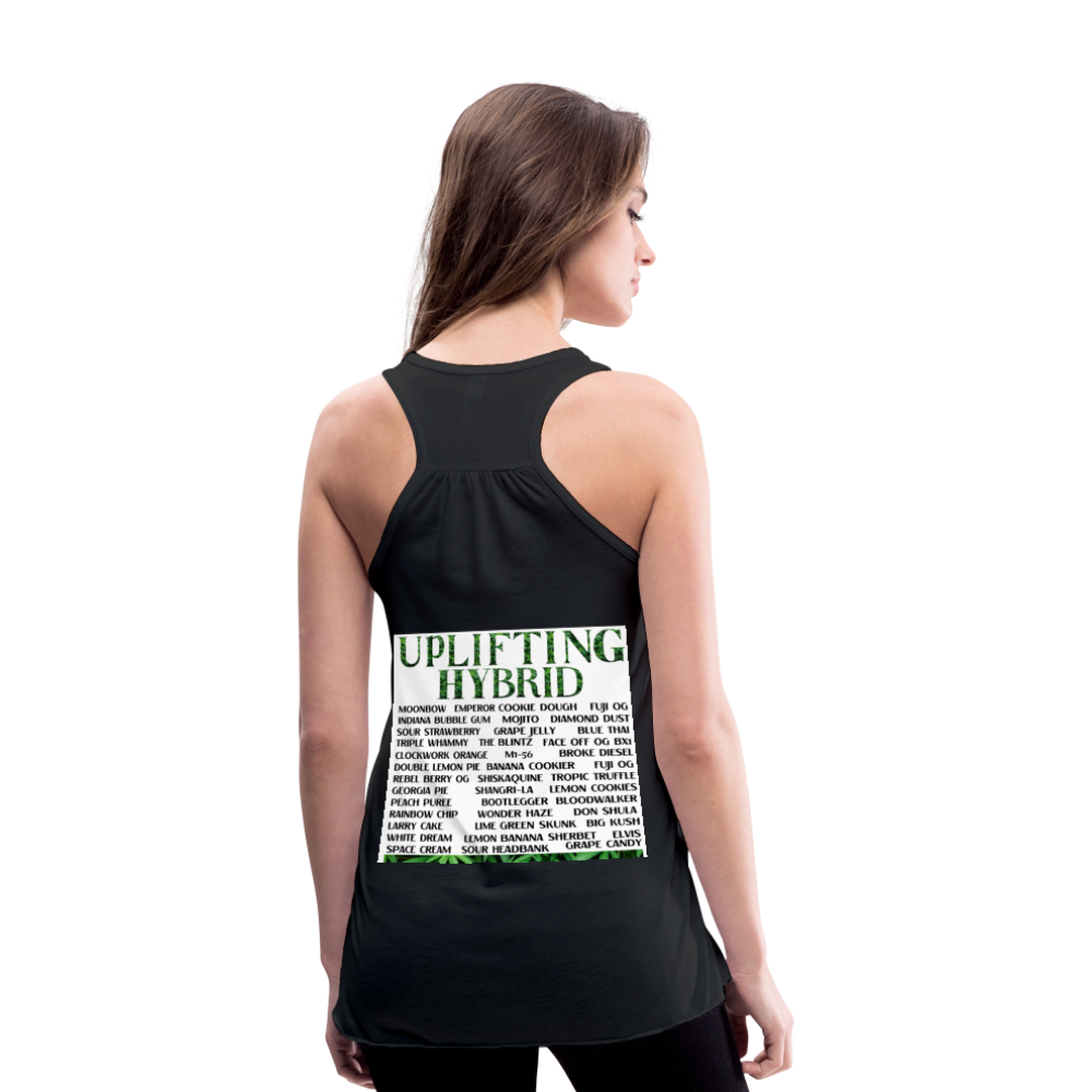 Women's Flowy Tank Top by Bella - black