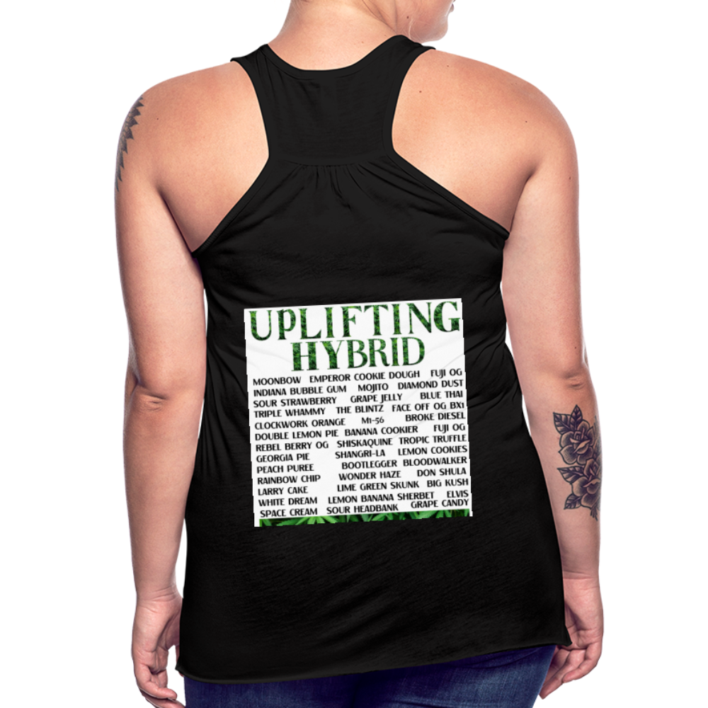 Women's Flowy Tank Top by Bella - black