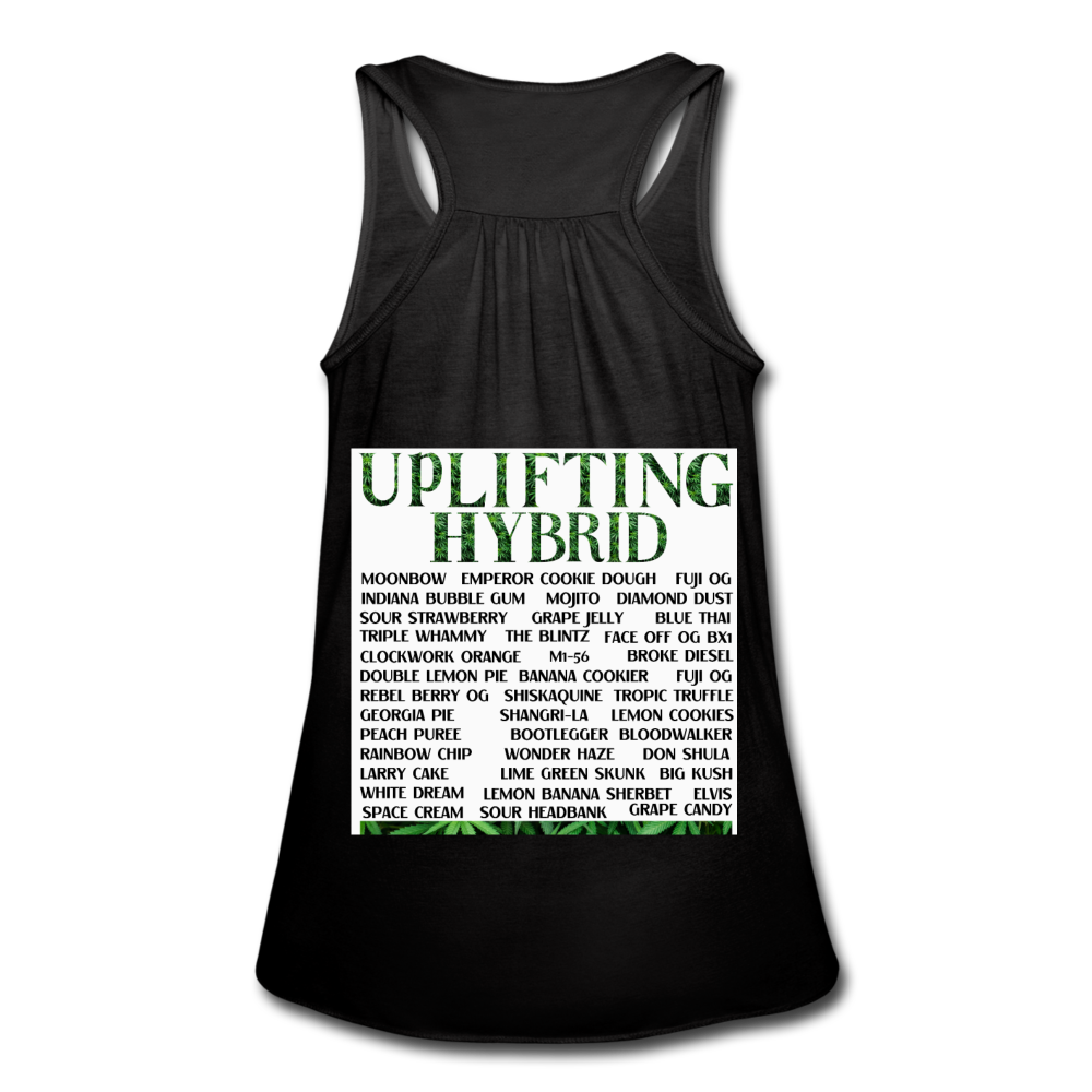 Women's Flowy Tank Top by Bella - black