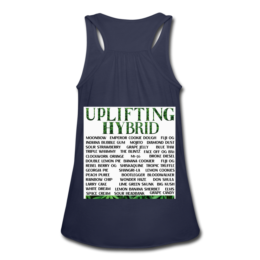Women's Flowy Tank Top by Bella - navy