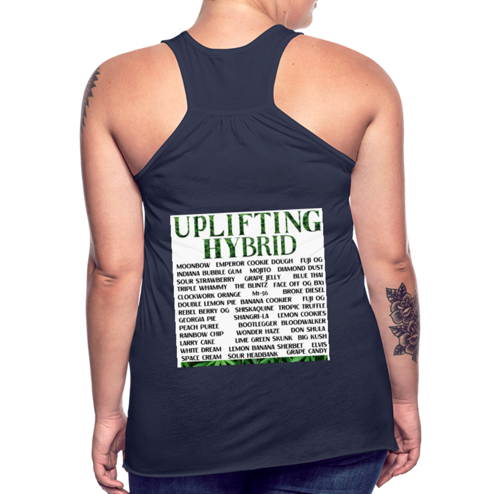 Women's Flowy Tank Top by Bella - navy