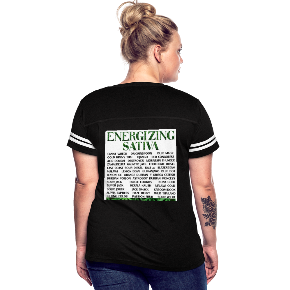 Women’s Vintage Sport T-Shirt - black/white