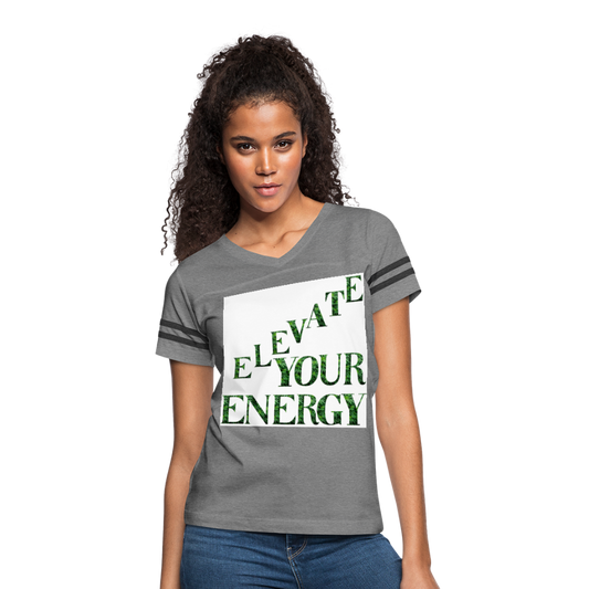 Women’s Vintage Sport T-Shirt - heather gray/charcoal