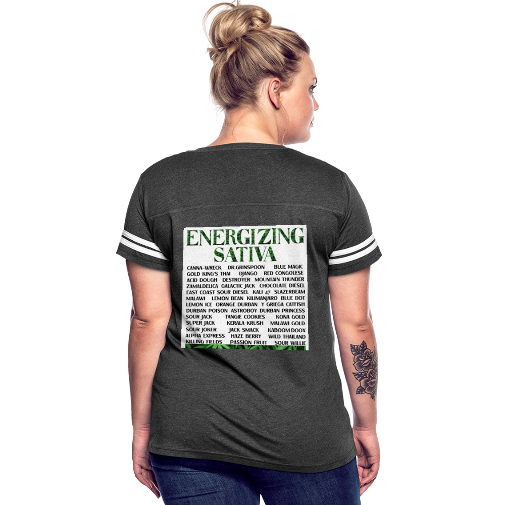 Women’s Vintage Sport T-Shirt - vintage smoke/white