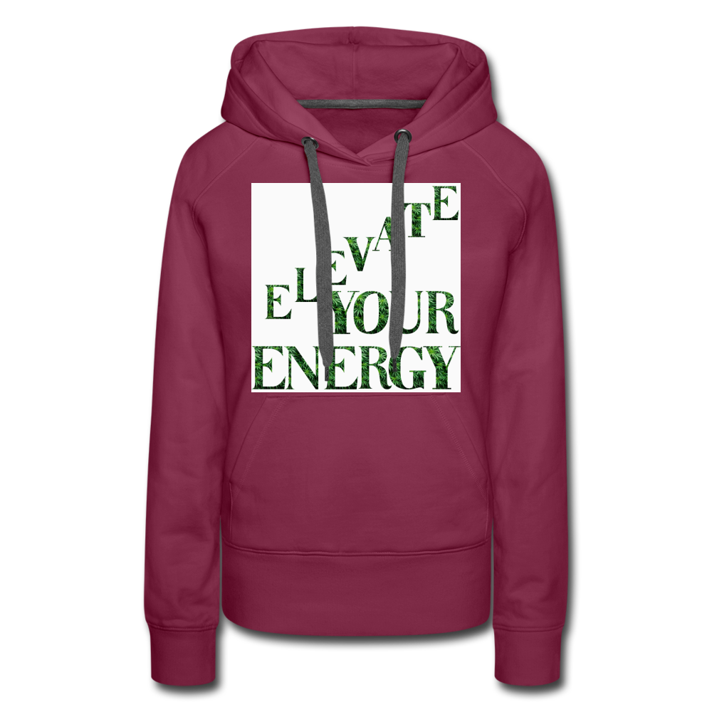 Women’s Premium Hoodie - burgundy