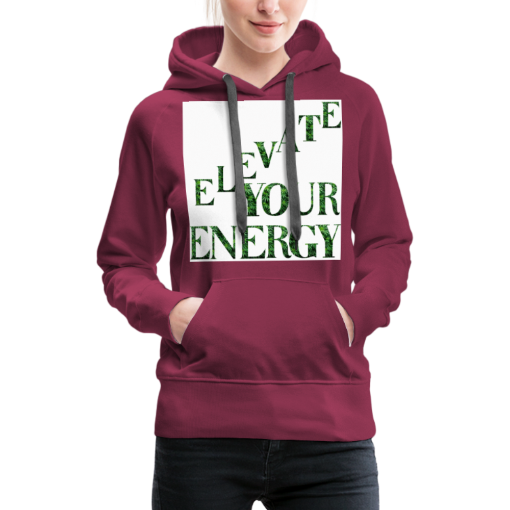 Women’s Premium Hoodie - burgundy